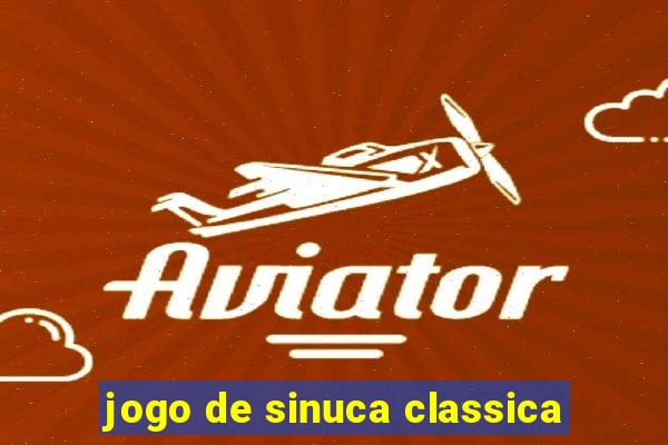 jogo de sinuca classica